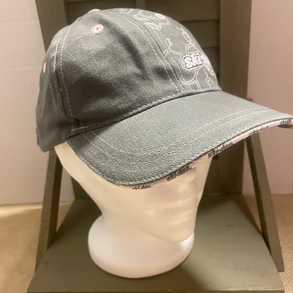 SOLD! Ski-doo Women’s Baseball Cap, Color: grey with pink/white embroidery, NWOT - Picture 9 of 12